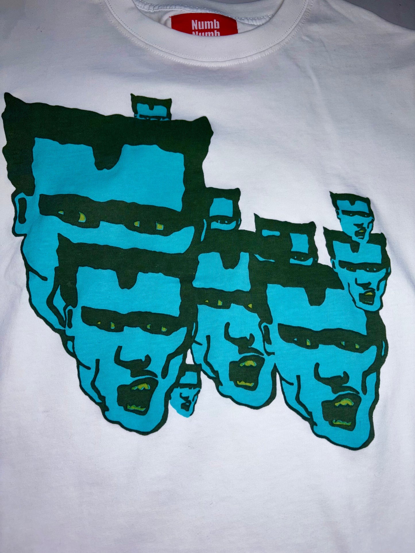 “Frankenstein” shirt (Teal/DarkGreen)