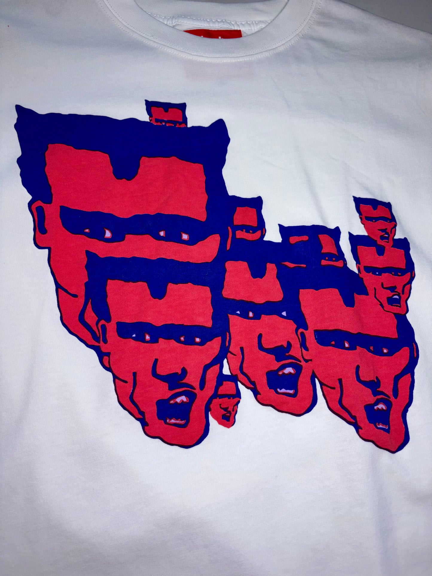 “Frankenstein” shirt (Red/Blue)