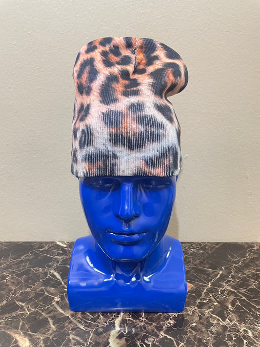 "Leopard skin" Beanie