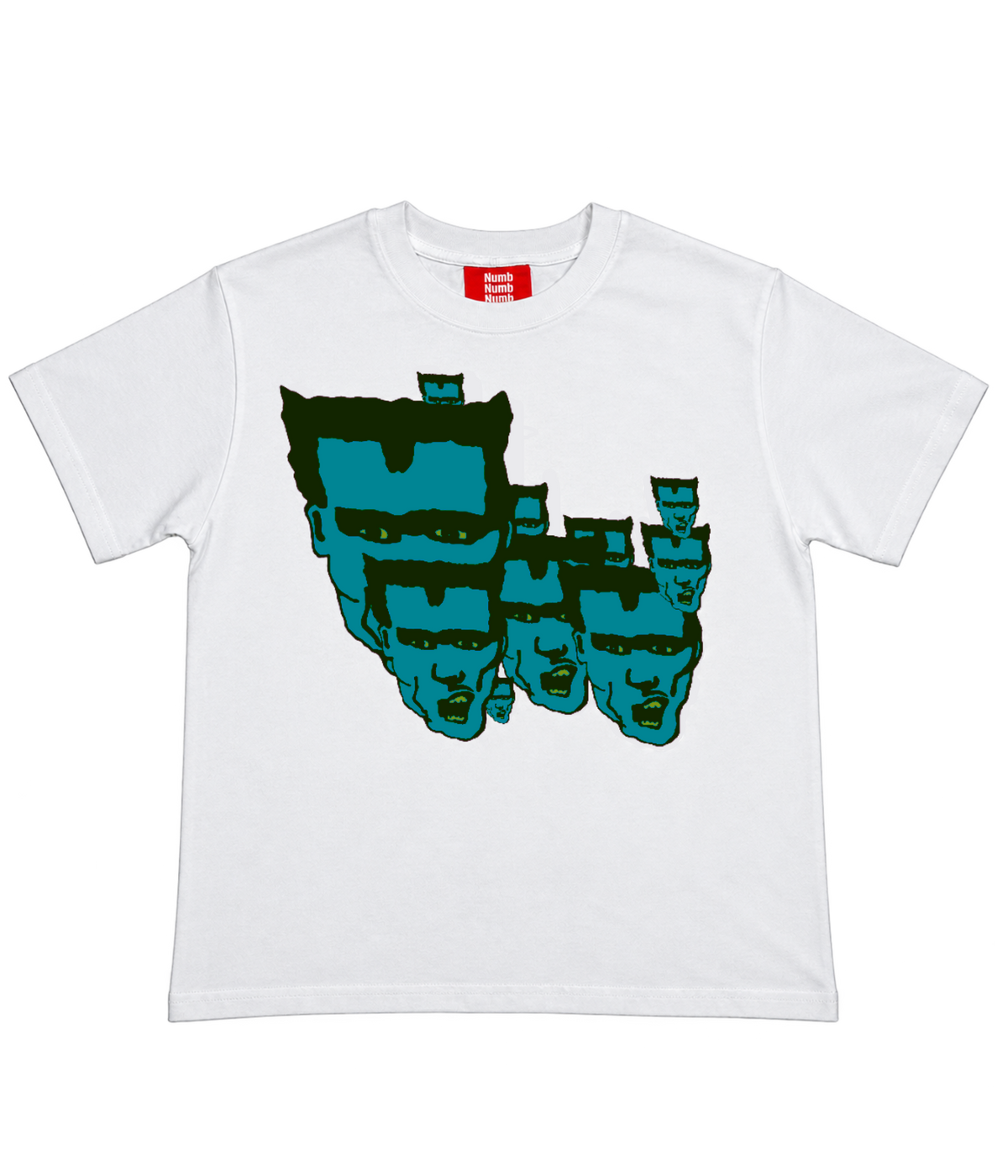 “Frankenstein” shirt (Teal/DarkGreen)