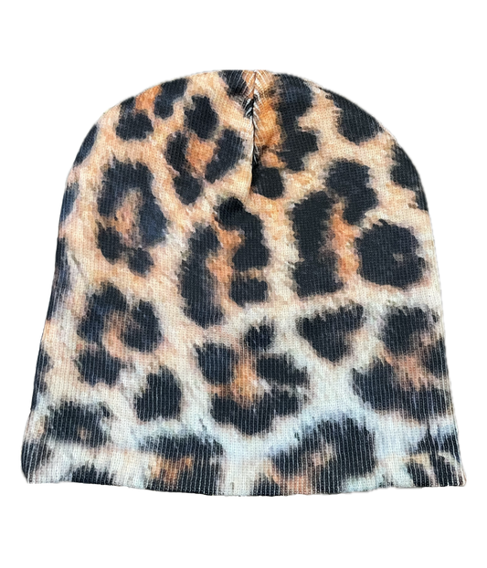 "Leopard skin" Beanie