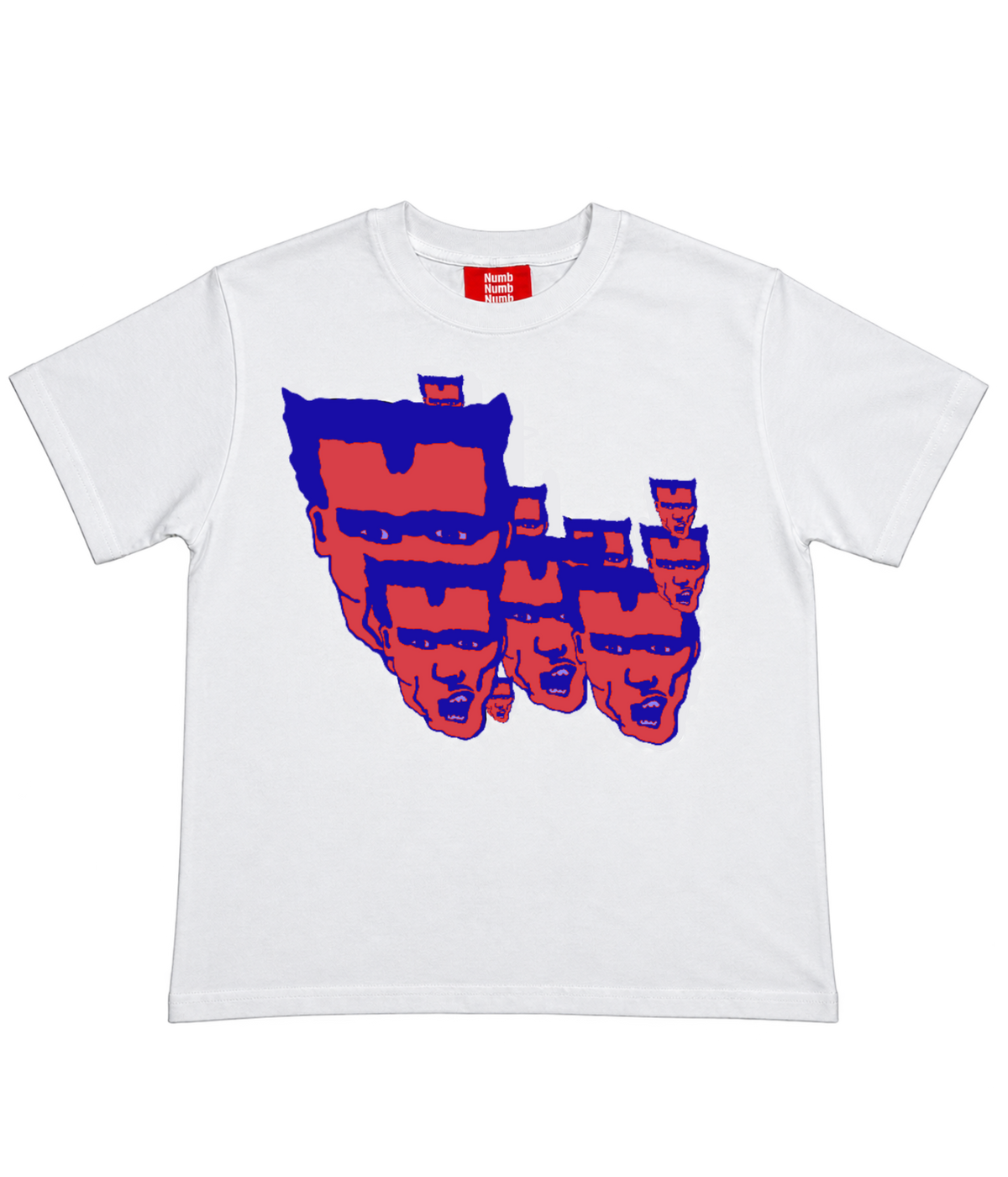 “Frankenstein” shirt (Red/Blue)